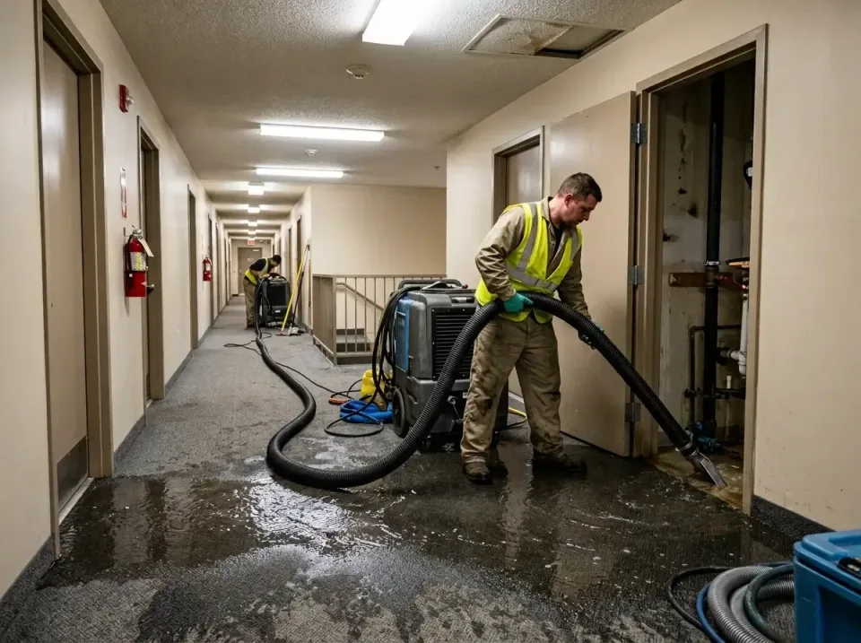 multi-unit-apartment-hallway-f-005 — frequently asked questions, Emergency Burst Pipe Water Extraction & Removal in Pierre,…